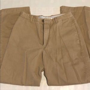 JCREW MENS tan khaki pants